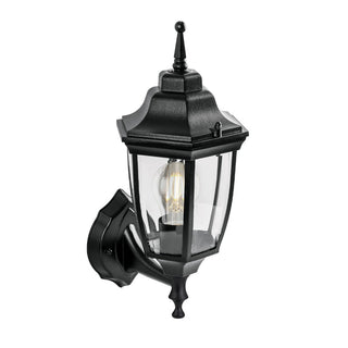 Lexi Sylva Up Outdoor Wall Light Black