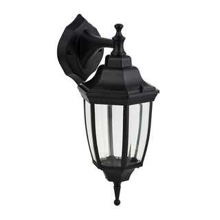 Lexi Lunor Down Outdoor Wall Light Black