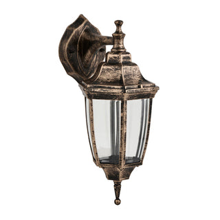 Lexi Lunor Down Outdoor Wall Light Bronze