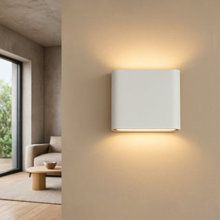 Lexi Elaro CCT LED Outdoor Wall Light Small/White