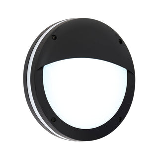 Lexi Omira CCT LED Outdoor Bunker With Eyelid Large/Black