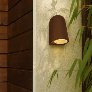 Lexi Kelro Cone Outdoor Wall Light Rusty