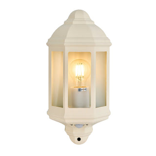Lexi Avara Outdoor Wall Sconce With Sensor Beige
