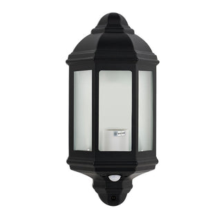 Lexi Avara Outdoor Wall Sconce With Sensor Black