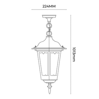 Lexi Adara Outdoor Pendant Light