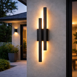 Lexi Hera 2lt LED Outdoor Wall Light