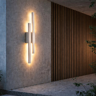 Lexi Hera 2lt LED Outdoor Wall Light