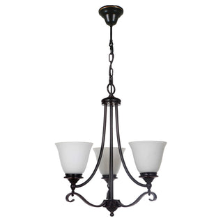 Lighting Inspirations Dallas 3 Light 3 Arm Pendant Bronze