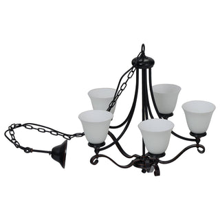 Lighting Inspirations Dallas 5 Light 5 Arm Pendant Bronze