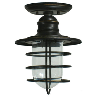 Lighting Inspirations Dockyard Outdoor Under Eave Antique Bronze