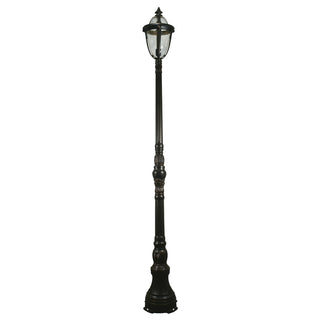 Lighting Inspirations Mayfair Domain Outdoor Garden Post Light Antique Bronze