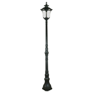 Lighting Inspirations Waterford Large Doman Outdoor Garden Post Light Antique Black