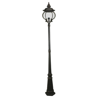 Lighting Inspirations Flinders Large IP44 Standard Outdoor Garden Post Light Antique Bronze