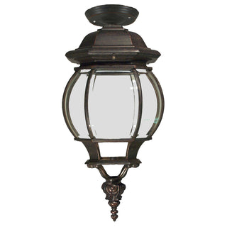 Lighting Inspirations Flinders Medium IP44 Outdoor Under Eave Antique Bronze
