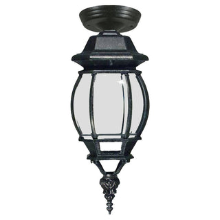 Lighting Inspiration Flinders Small IP44 Outdoor Under Eave Antique Black