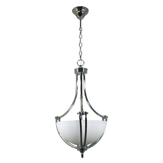 Lighting Inspirations Houston 2 Light Single Pendant Chrome
