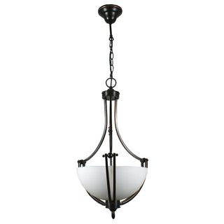 Lighting Inspirations Houston 2 Light Single Pendant Bronze