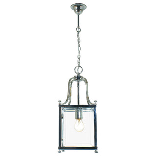 Lighting Inspirations Michigan Small 1 Light Lantern Chrome