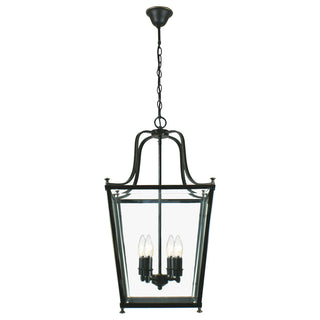 Lighting Inspirations Montana Medium 4 Light Lantern Bronze
