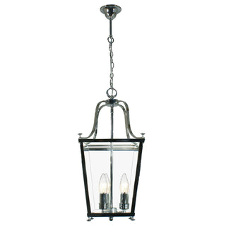 Lighting Inspirations Montana Small 3 Light Lantern Chrome