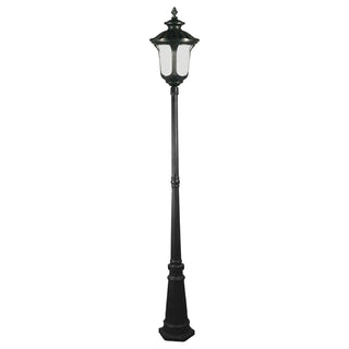 Lighting Inspirations Waterford Large Standard Outdoor Garden Post Light Antique Black