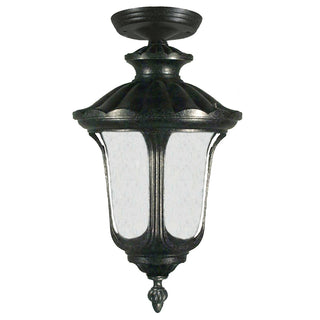 Lighting Inspirations Waterford Medium Outdoor Under Eave Antique Black