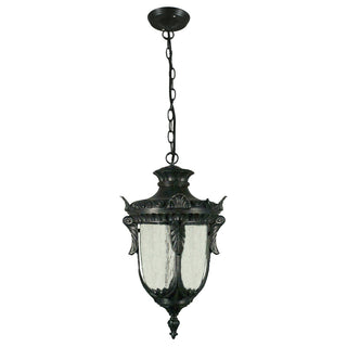 Lighting Inspirations Wellington Large Indoor Chain Pendant Antique Black