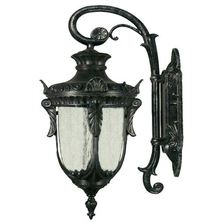 Lighting Inspirations Wellington Large Outdoor Wall Light Antique Black