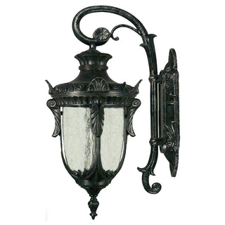 Lighting Inspirations Wellington Medium Outdoor Wall Light Antique Black