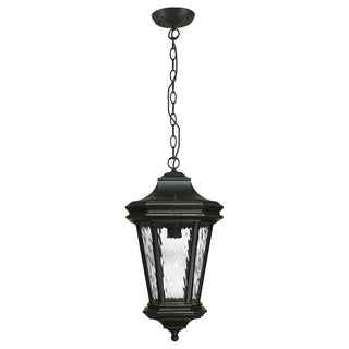 Lighting Inspirations Tilburn Large Indoor Chain Pendant Light Antique Bronze