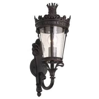 Lighting Inspirations Crown Large Outdoor Wall Light Antique Bronze