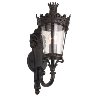 Lighting Inspirations Crown Small Outdoor Wall Light Antique Bronze