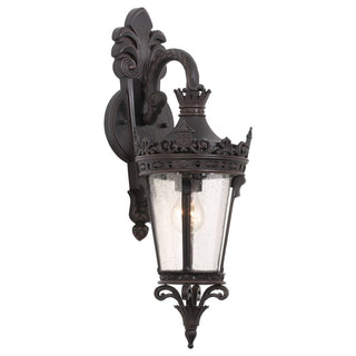 Lighting Inspiration Monarch Small Outdoor Wall Light Antique Bronze