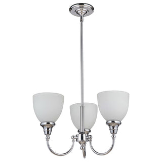 Lighting Inspirations Benson Upwards 3 Light Pendant Chrome