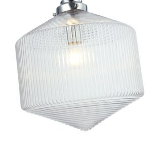Lighting Inspirations Jefferson Large Rod Pendant Clear Chrome