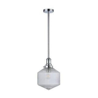 Lighting Inspirations Jefferson Small Pendant Clear Chrome