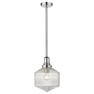 Lighting Inspirations Jefferson Small Pendant Clear Chrome