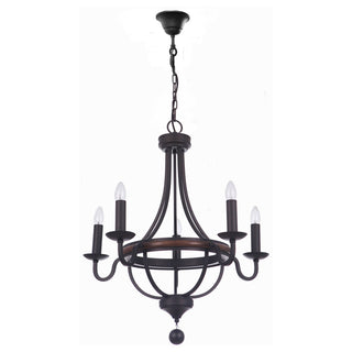 Lighting Inspirations Lakewood 5 Light Pendant Bronze