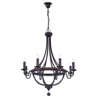 Lighting Inspirations Lakewood 8 Light Pendant Bronze