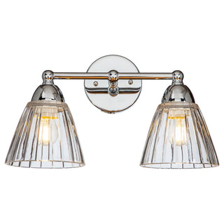 Lighting Inspirations Summit 2 Light Wall Bracket Chrome