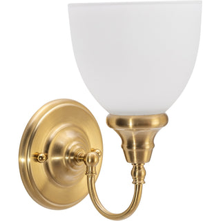 Lighting Inspirations Benson 1 Light Wall Bracket Satin Brass