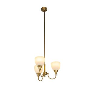 Lighting Inspirations Benson Upwards 3 Light Pendant Satin Brass