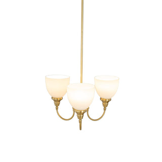 Lighting Inspirations Benson Upwards 3 Light Pendant Satin Brass