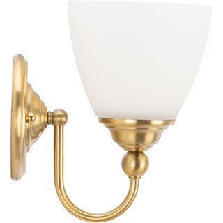 Lighting Inspirations Nova 1 Light Wall Bracket Satin Brass