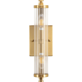 Lighting Inspirations Rockford 2 Light Wall Satin Brass