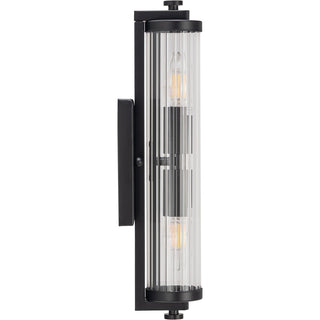 Lighting Inspirations Rockford 2 Light Wall Matt Black
