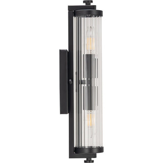 Lighting Inspirations Rockford 2 Light Wall Matt Black