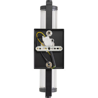 Lighting Inspirations Rockford 2 Light Wall Matt Black