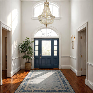 Lighting Inspirations Classique Medium 50cm 6 Light Basket Crystal Glass Chandelier Satin Brass