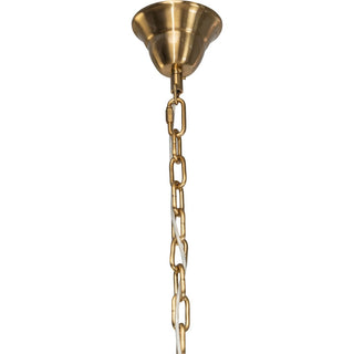 Lighting Inspirations Classique Grand 27 Light Basket Crystal Glass Chandelier Satin Brass